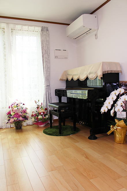 アップライトピアノの部屋